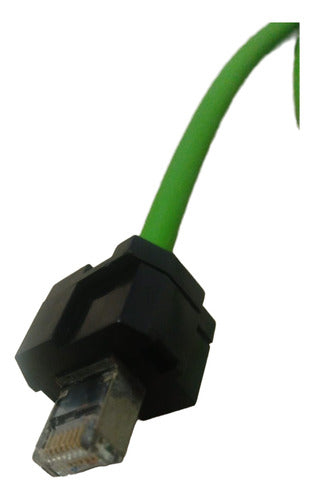 Cabo Ethernet Siemens Rj45 Verde 1m 8pq9142-2aa05 Original