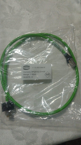 Cabo Ethernet Siemens Rj45 Verde 1m 8pq9142-2aa05 Original