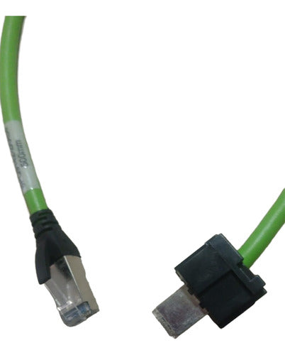 Cabo Ethernet Siemens Rj45 Verde 50cm 8pq9142-2aa04