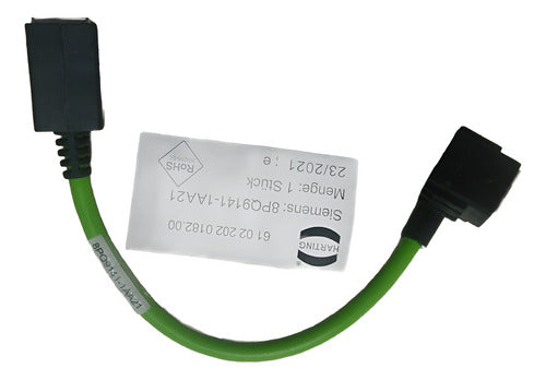 Cabo Ethernet Siemens 8pq9141-1aa21 Rj45 24cm Original