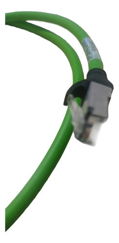 Cabo Ethernet Siemens Rj45 Verde 1m 8pq9142-2aa05 Original